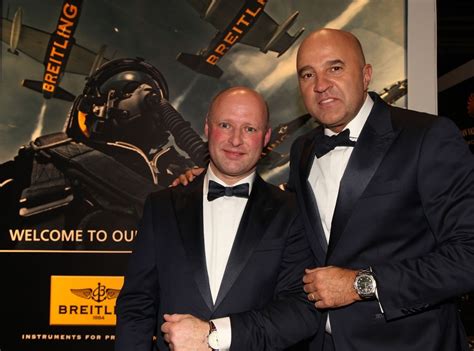 John van den Heuvel ambassadeur van Breitling.